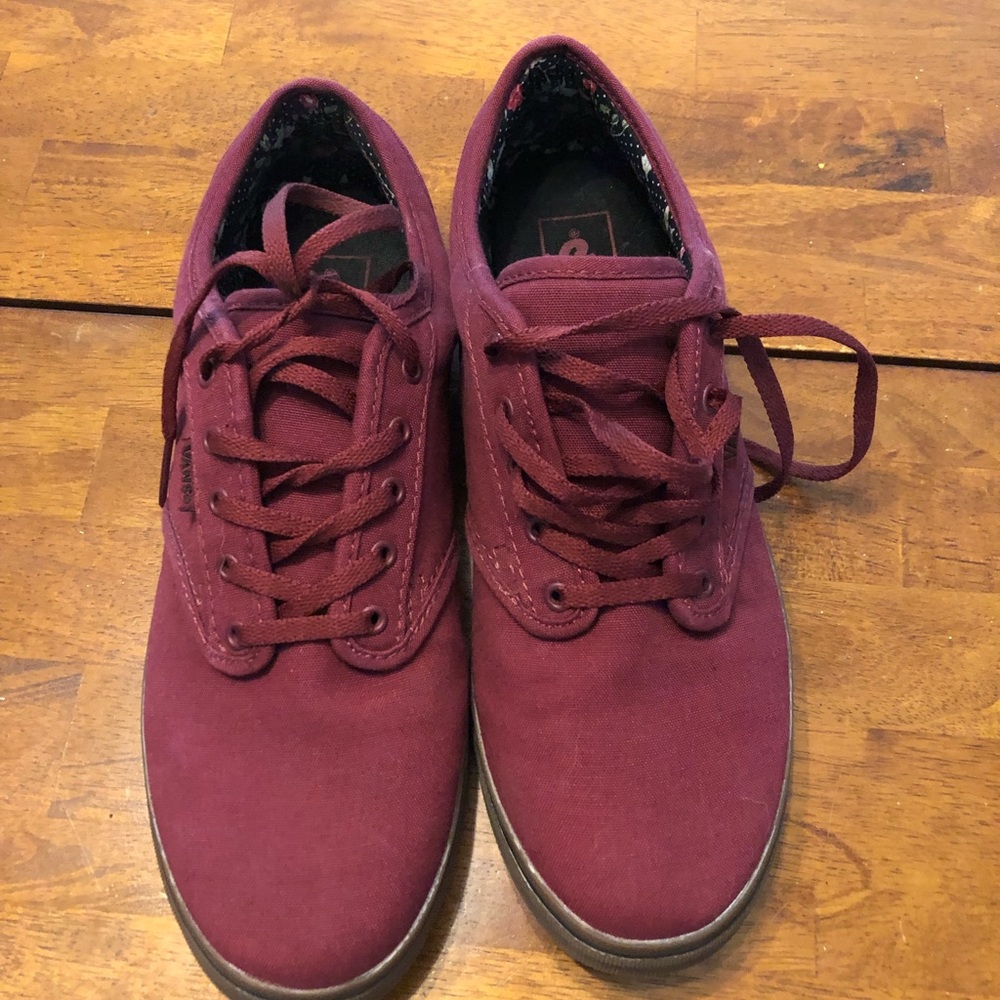 Maroon Vans - image 2